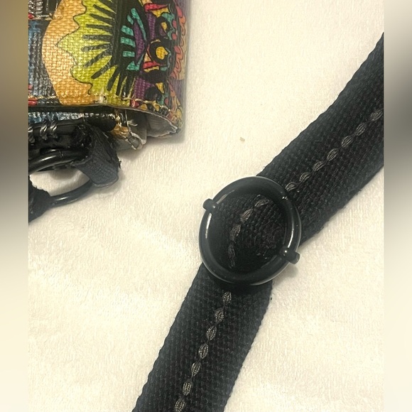 Sakroots Multicolor Crossbody Bag w Snap closure Adjustable Straps Purse - Picture 4 of 16